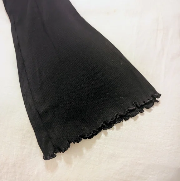 Organic Basics Core Bold Rib Flare Leggings XXS - Picture 5 of 6